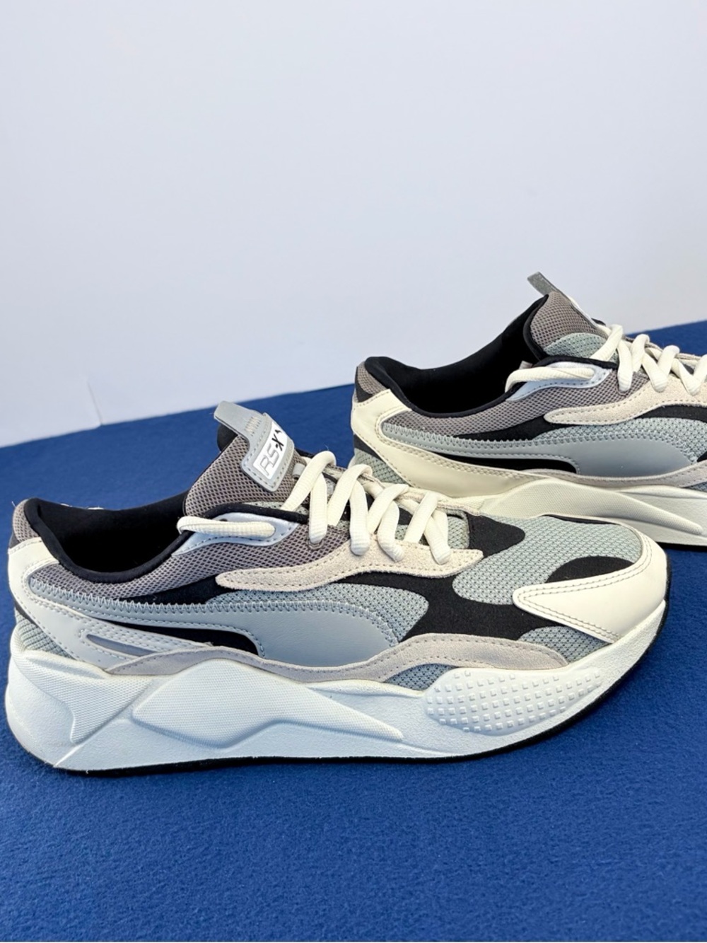 Puma Running System RS-X3 Puzzle Limestone cream gray Men’s Size 9.5 sneakers